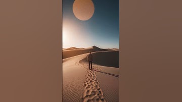 Footprints Burned Into the Desert Way