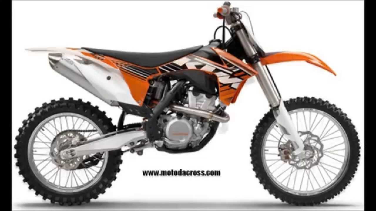 Evolution of KTM sx-f 350 from 2011 to 2014.