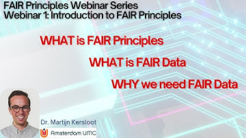 FAIR Principles Webinar 1-Dr Martijn Kersloot- Introduction to F.A.I.R. Principles
