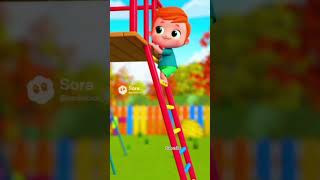 Learn Numbers 1 to 5 with Baby Max! 🔢 Counting Song & Slide Adventure #sora #sora2