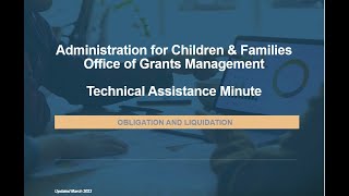 Technical Assistance Minute with OGM: Obligations & Liquidations