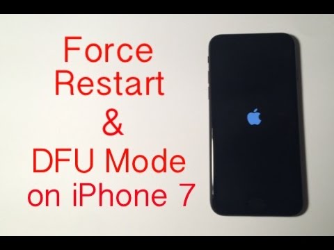 Force restart iphone 7