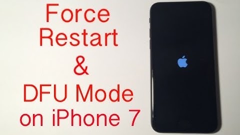 iPhone 7: How to Force Restart/Hard Reset & Enter DFU Mode