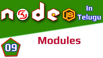 #NodeJS In Telugu #09 Modules || #RSKHelpline