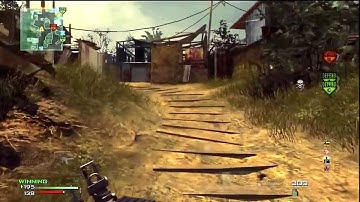 MW3 MOAB with LMG M60E4 Village rushing HD