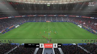 FC 24 Gameplay LaLiga | Atlético de Madrid vs UD Almeria | Match 16 [4K 60fps]