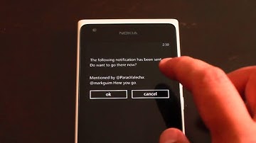 Twitter Updated With REAL push notification on Windows Phone