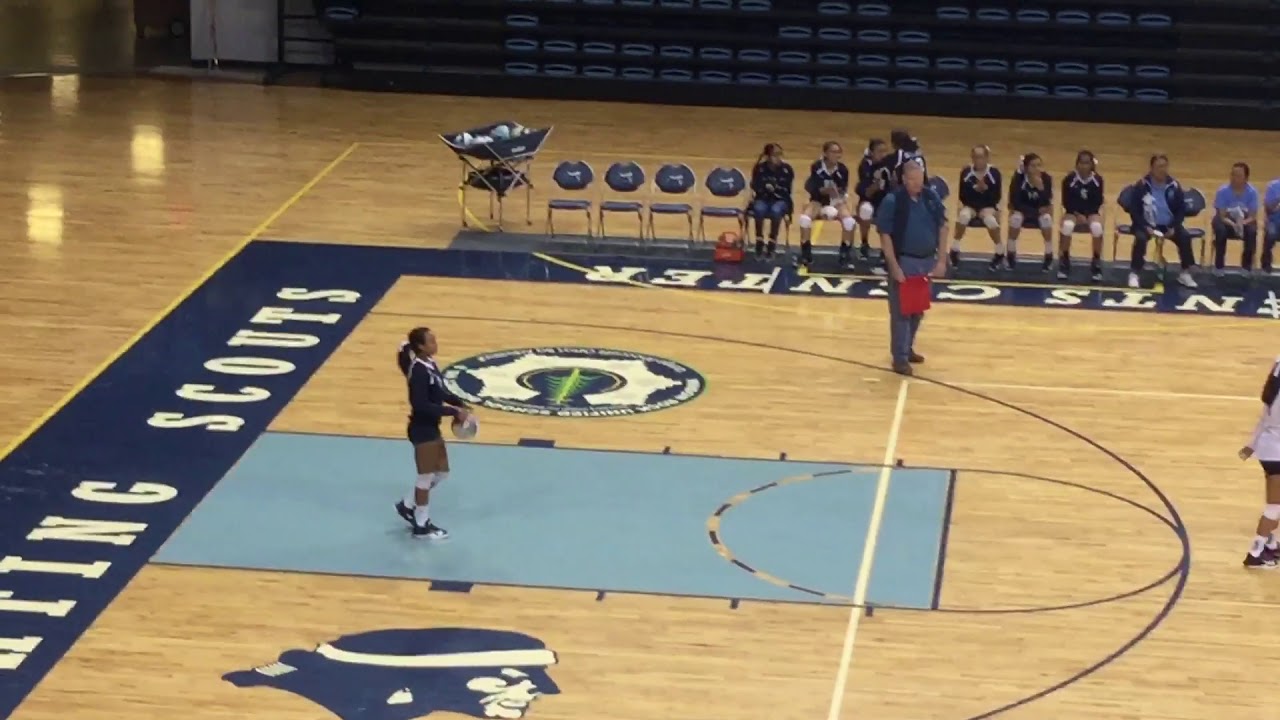 Senior Night 2017 Varsity Girls Volleyball Window Rock Fighting Scouts Vs Tuba City Warriors Pt