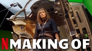 Making Of ATLAS (2024)  Best Of Behind The Scenes & Talk With Jennifer Lopez & Simu Liu | Netflix
