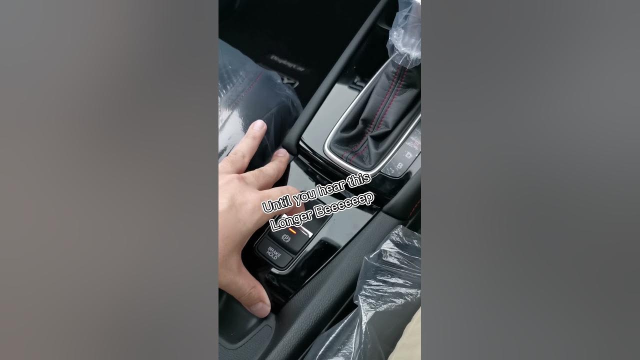 How to activate your Automatic Parking Brake for your Honda (Malaysia