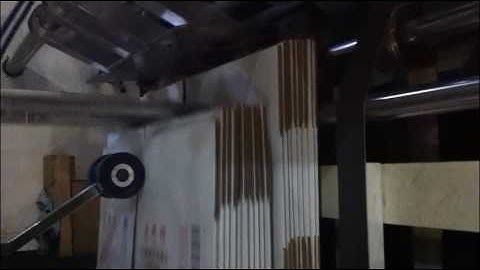 automatic folder gluing box machine/pizza box making machine