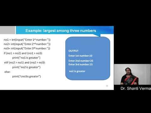 Conditional and Control Statements in python - YouTube