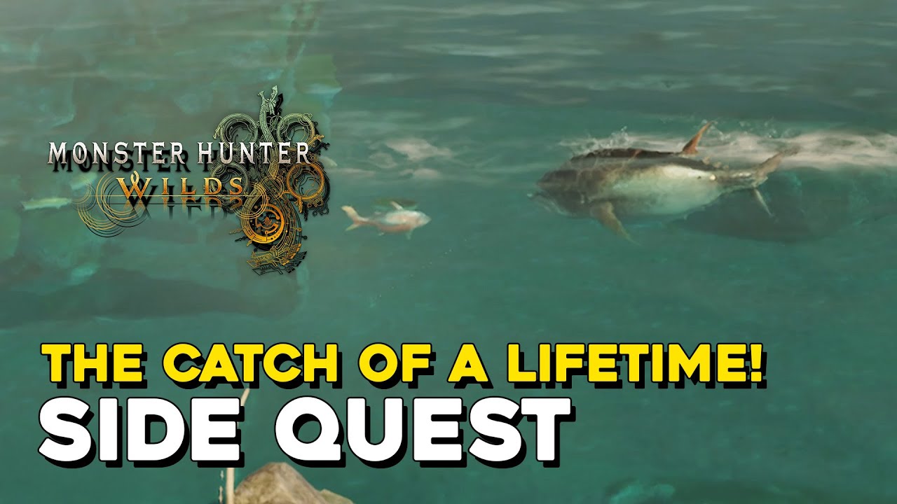 Monster Hunter Wilds The Catch Of A Lifetime! Side Quest Guide (Whopper Location)