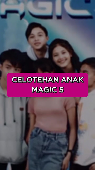 Celotehan anak Magic 5 yang bikin ngakak! Mana yang paling lucu? #shorts #magic5