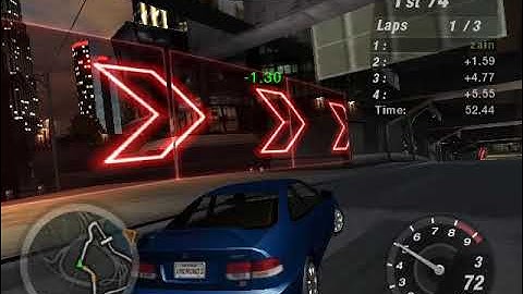 NFS Underground 2 Circuit Race From Dave