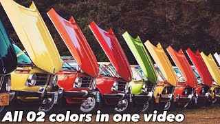 BMW 2002 e10 colors, color codes, paintcode The best and only video