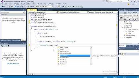 How to create Notification Popup window in C#