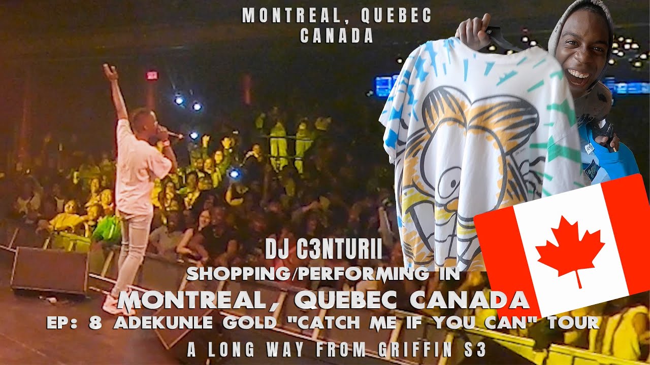 Vintage Shopping/Performing In Canada EP: 8 | Adekunle Gold "Catch Me