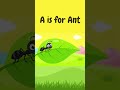 Learn Letter A – Apple, Ant &amp; Alligator | ABC Phonics Song #kidssong #english #kidsvideo #kids