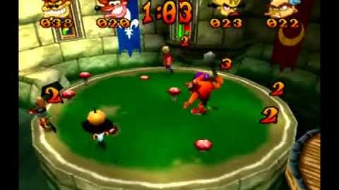 Crash Bash - Warp Room 5: Control Room - 103) Mallet Mash Lv. 4