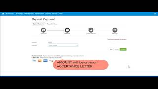 How to make a deposit- George Washington University