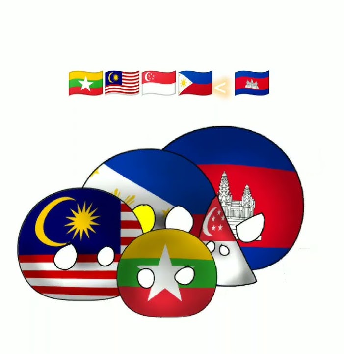 FLASH WARNING. ASEAN version #shorts #viral #short #countryballs #asean