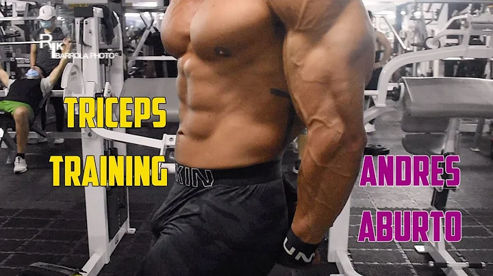 Andres Aburto Triceps Traning