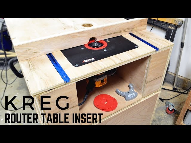 Building a Kreg Jig Router Table Insert - YouTube