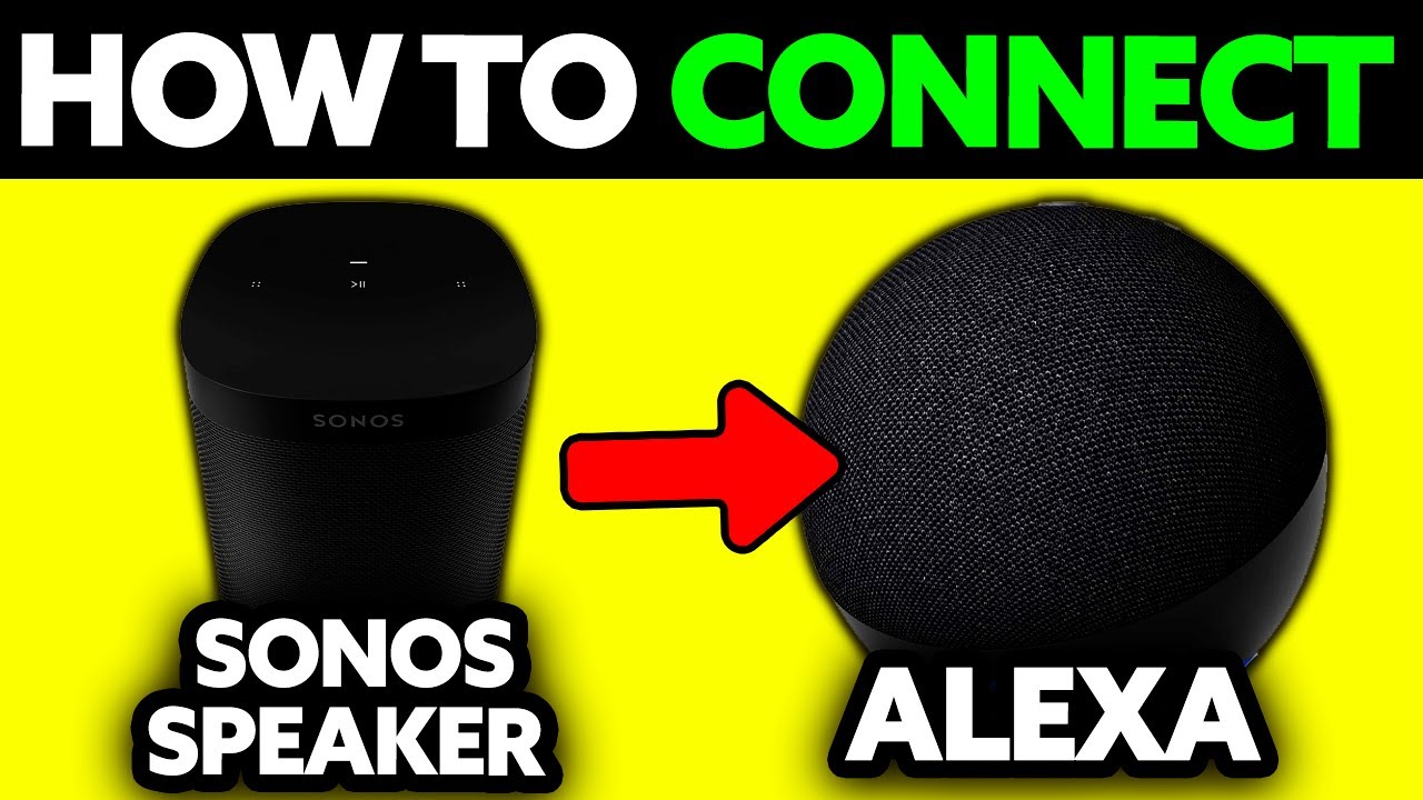 Smart Speaker Grouping Sonos Speakers With Alexa Amazon Echo Pop