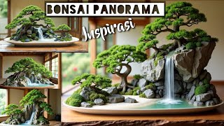 Inspirasi Bonsai Panorama Pasir PUTIH