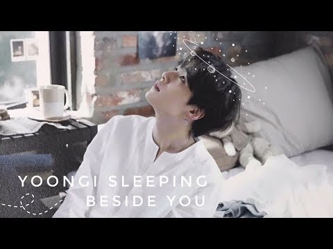 BTS ASMR | Yoongi sleeping beside you | Breathing | Kiss |