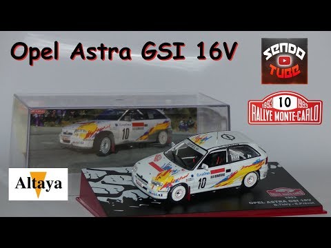 Altaya - Opel Astra GSI 16V - Rallye Monte Carlo 1993 Unboxing