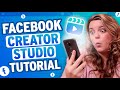 Facebook Creator Studio Tutorial 2021 | How to Navigate, Schedule and Post to your Business Page