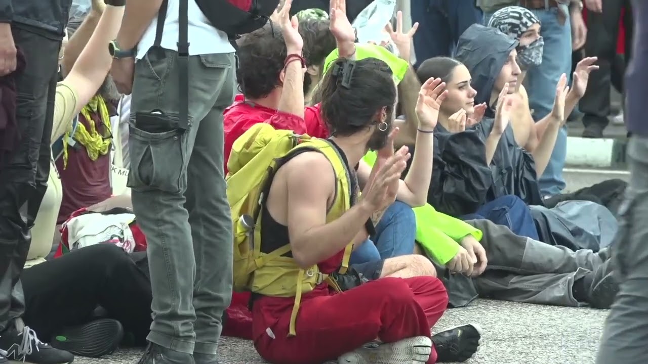 Le manifestazioni per Gaza