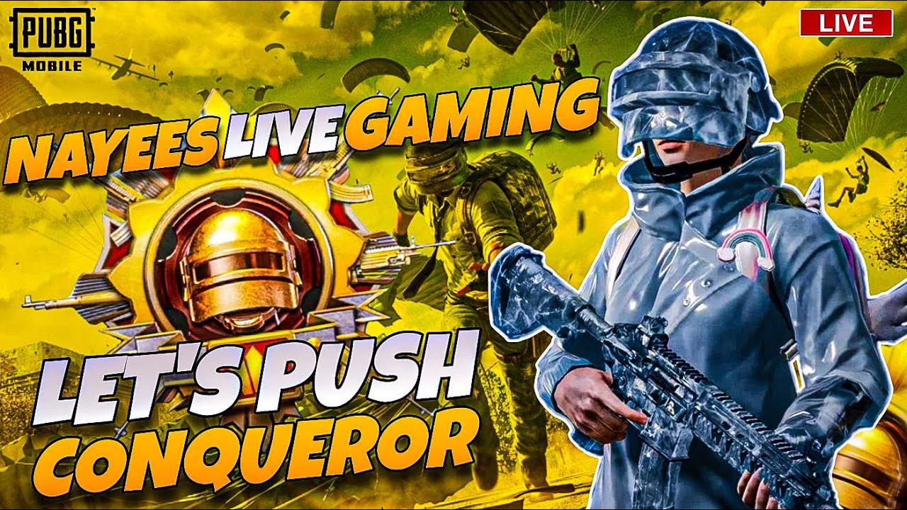 Pubg Mobile Live Stream |Lets Push Conqueror 🔴 - YouTube