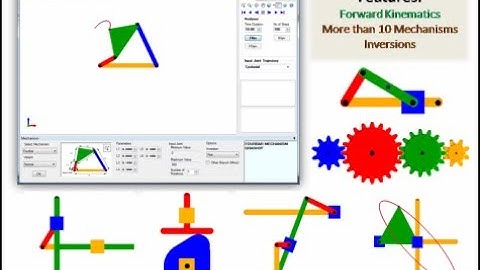 Slider crank mechanism using mech analyzer