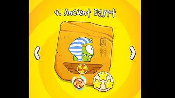 Cut The Rope Time Travel Part 4 Ancient Egypt 100%