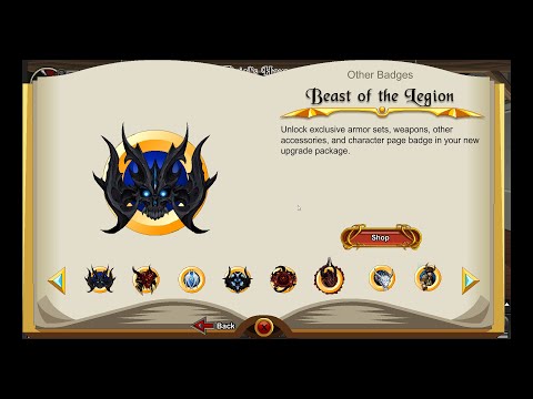 AQW - Bonus Pack Review [BEAST OF THE LEGION] (UPGRADE PACK)