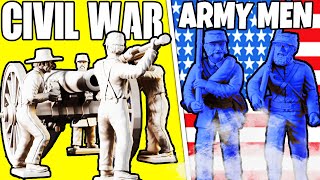 I built the CIVIL WAR in Army Men...