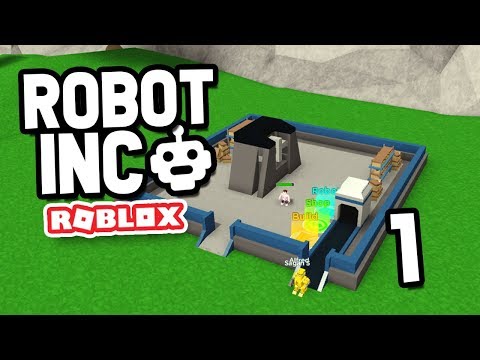 Building My Own Robot Factory Roblox Robot Inc 1 Youtube - robot ipad roblox