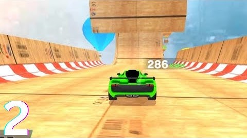 Formula car stunts part 2 - Impossible car stunts - android gameplay