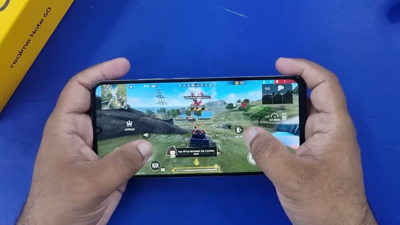 Realme Note 60 FREEFIRE GAME TEST | FREEFIRE GAMEPLAY & GRAPHICS ⚡️
