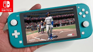 MLB the Show 24 Gameplay on Nintendo Switch LITE