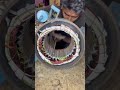 3HP Clutch Plate Single Phase Motor Winding |Part-3 |3HP Single Phase Motor Repair |#nfelectronics