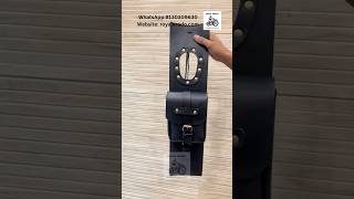 Royal Enfield Cafe Racer GT 650 & Continental 650 Tank Cover Tank Bag In Black Leather