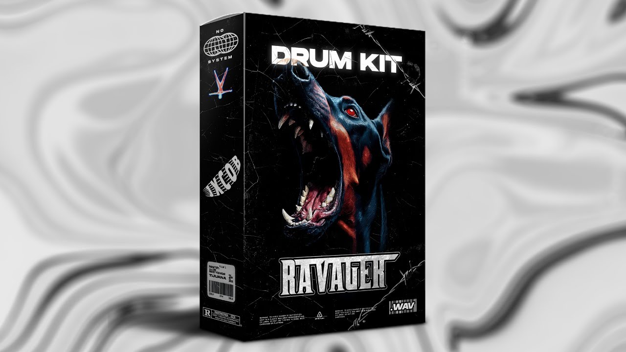 [FREE] TRAP Drum Kit 2025 – RAVAGER | 670+ Hard 808s & Dark Drums