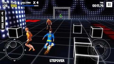 Watch how I scored 2 239 points on my Level 26 Skill Run! #skilltwinsfootballgame @SkillTwins