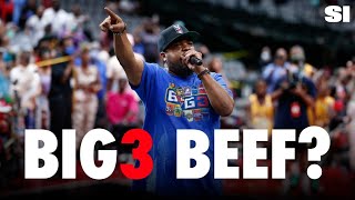 Famous Ice Cube Explains The Rift Between Big3 And The NBA | Sports Illustrated Wealth