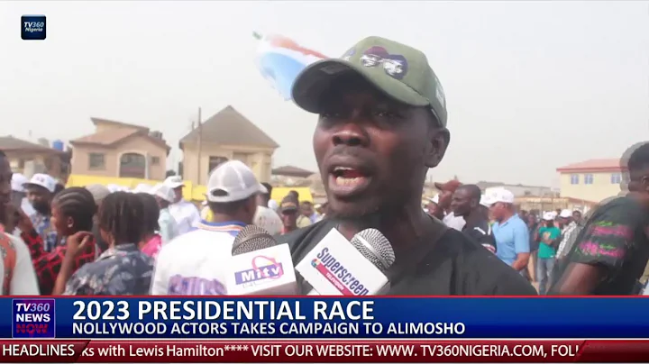 NOLLYWOOD ACTORS TAKES CAMPAIGN TO ALIMOSHO