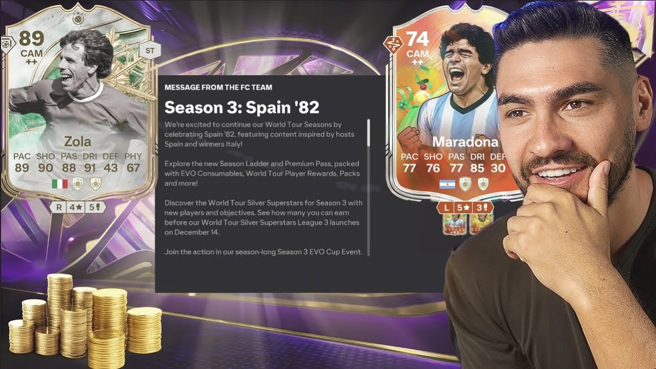 🔥 НОВЫЙ 3-Й СЕЗОН: Испания '82 — просто СУПЕР в FC 26! Награды, карты и развития НОВОГО УРОВНЯ!